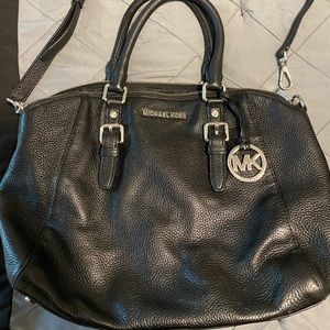Michael Kors Ciara Black Satchel Bag